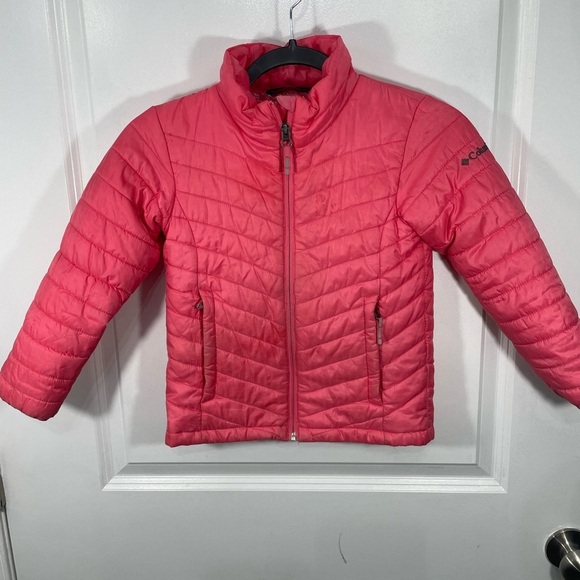 Columbia Other - Columbia Kids Bright Pink Puffer Jacket Size XS